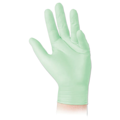 Medline Aloetouch Ice Nitrile Exam Gloves, Medium, Green, 200/Box