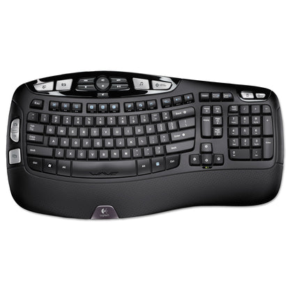 Logitech K350 Wireless Keyboard, Black