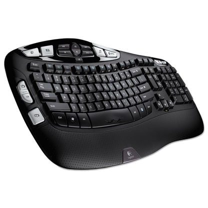 Logitech K350 Wireless Keyboard, Black