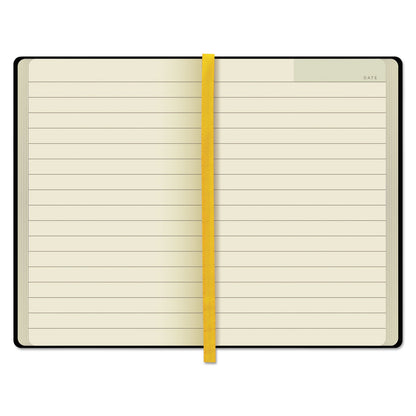 TOPS Idea Collective Journal, Hardcover with Elastic Closure, 1 Subject, Wide/Legal Rule, Black Cover, 5.5 x 3.5, 96 Sheets
