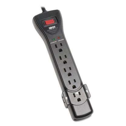 Tripp Lite Protect It! Surge Protector, 7 AC Outlets, 7 ft Cord, 2,160 J, Black