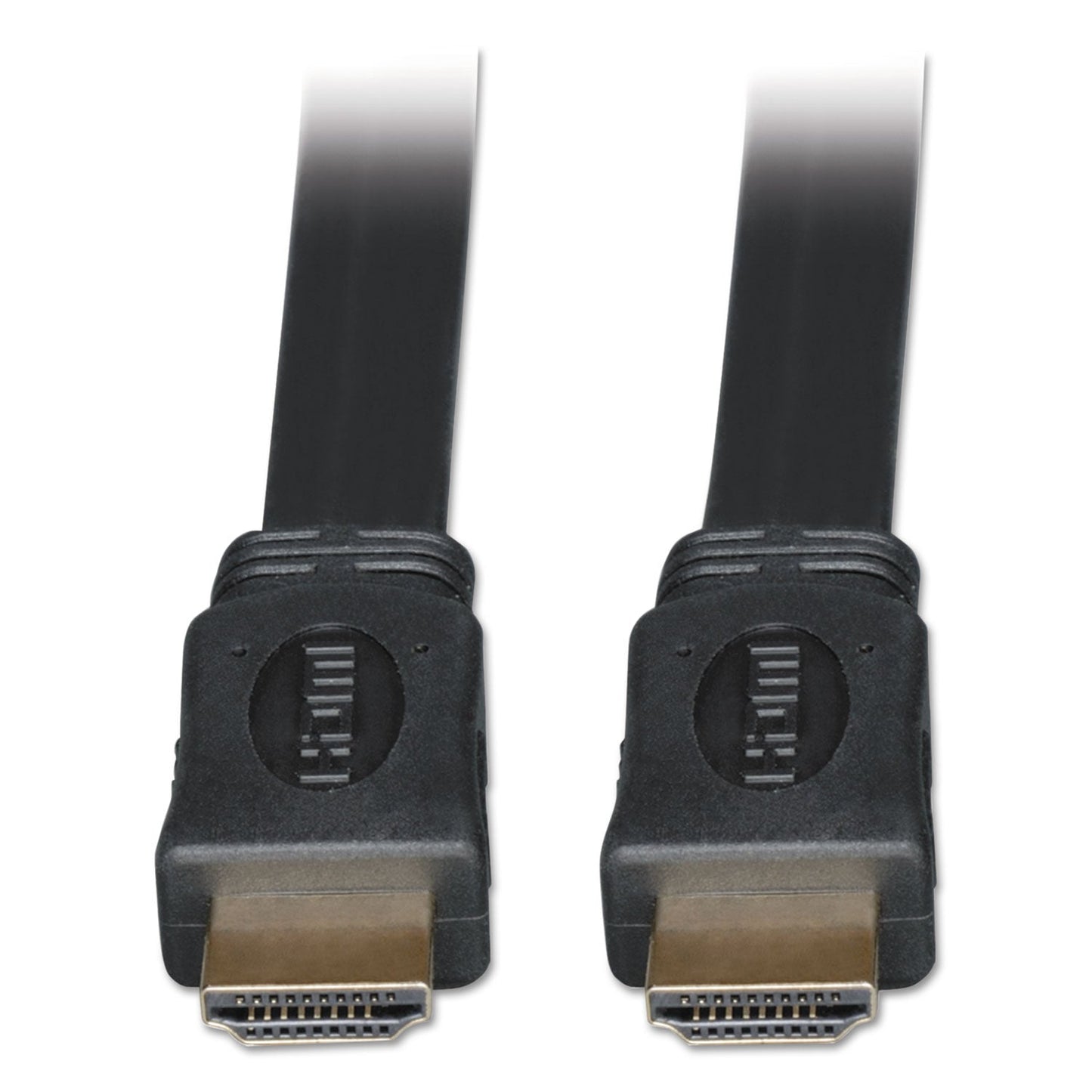 Tripp Lite High Speed HDMI Flat Cable, Ultra HD 4K, Digital Video with Audio (M/M), 3 ft, Black