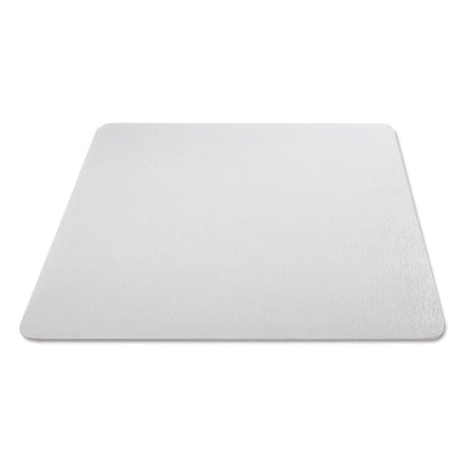 deflecto EconoMat All Day Use Chair Mat for Hard Floors, 45 x 53, Clear