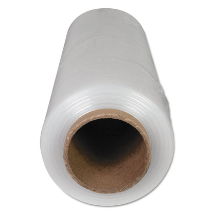 Universal Handwrap Stretch Film, 18" x 2,000 ft Roll, 15 mic (60-Gauge), 4/Carton