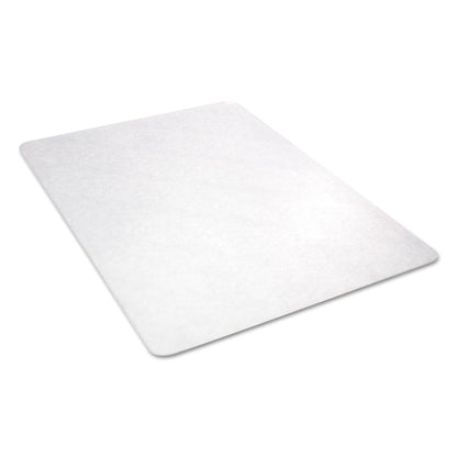 deflecto EconoMat All Day Use Chair Mat for Hard Floors, 45 x 53, Clear