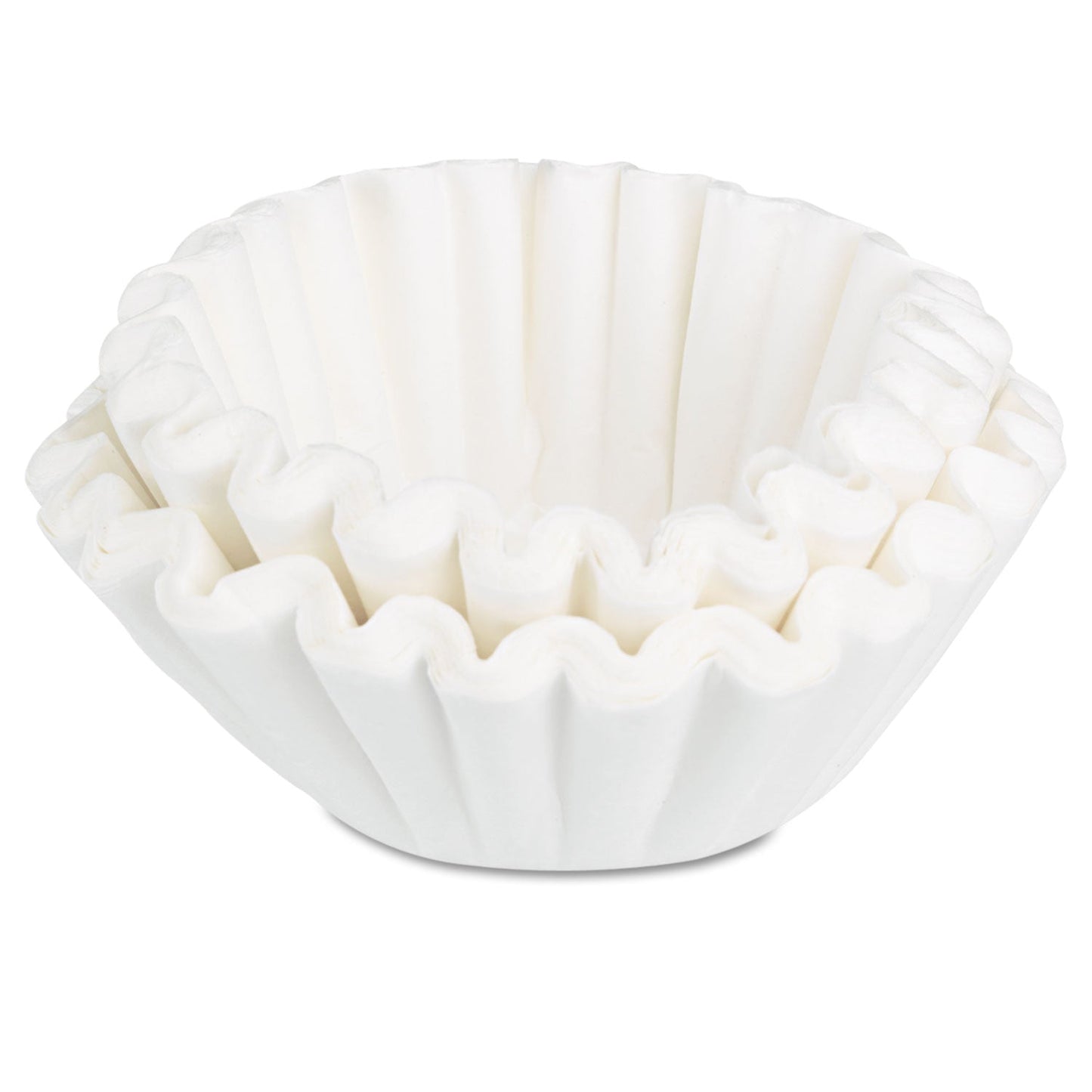 BUNN Coffee Filters, 8 to 12 Cup Size, Flat Bottom, 100/Pack, 12 Packs/Carton