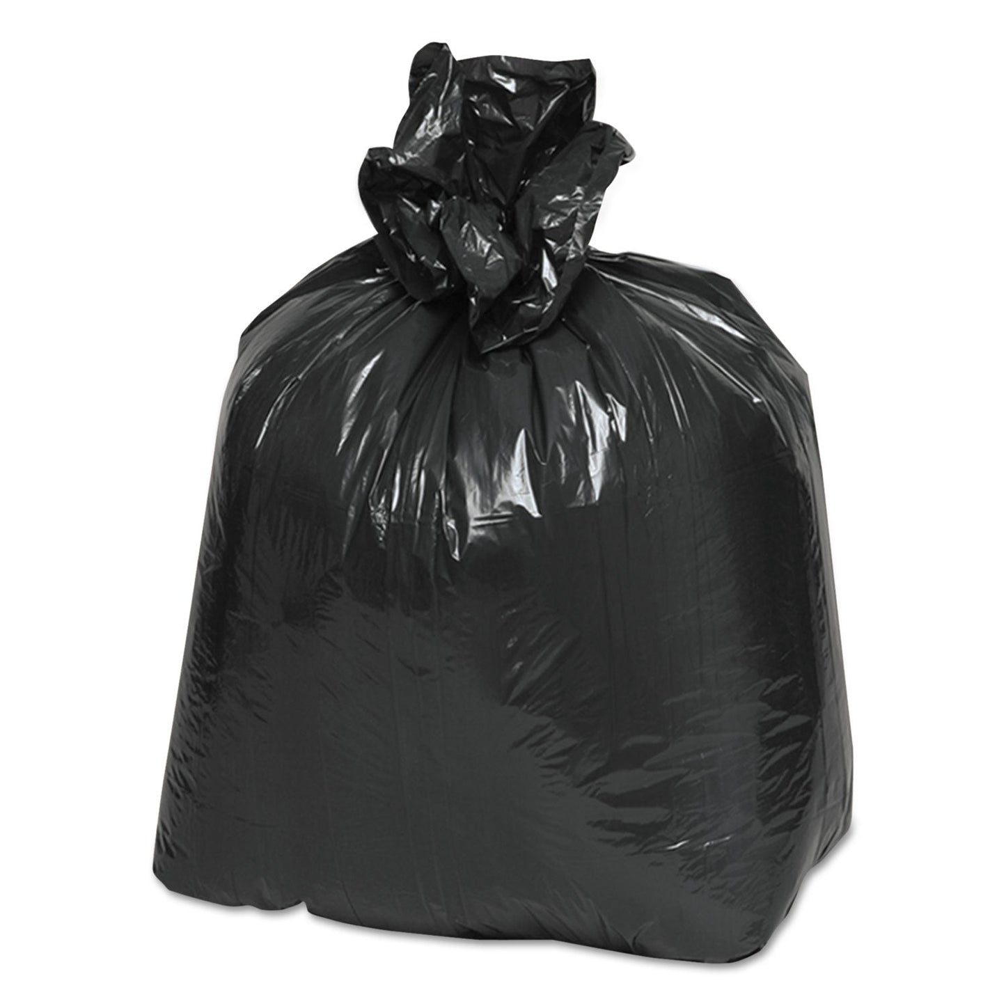 Classic Linear Low-Density Can Liners, 16 gal, 0.6 mil, 24" x 33", Black, 500/Carton