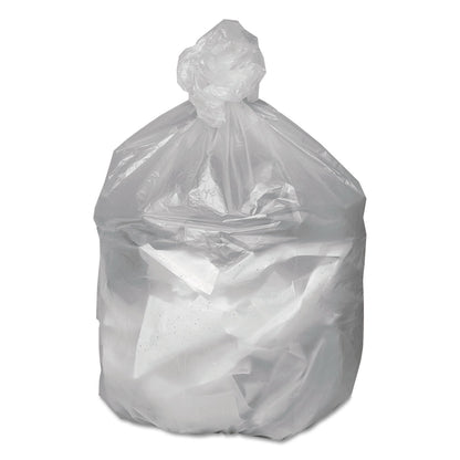 Good 'n Tuff Waste Can Liners, 16 gal, 6 microns, 24" x 31", Natural, 1,000/Carton