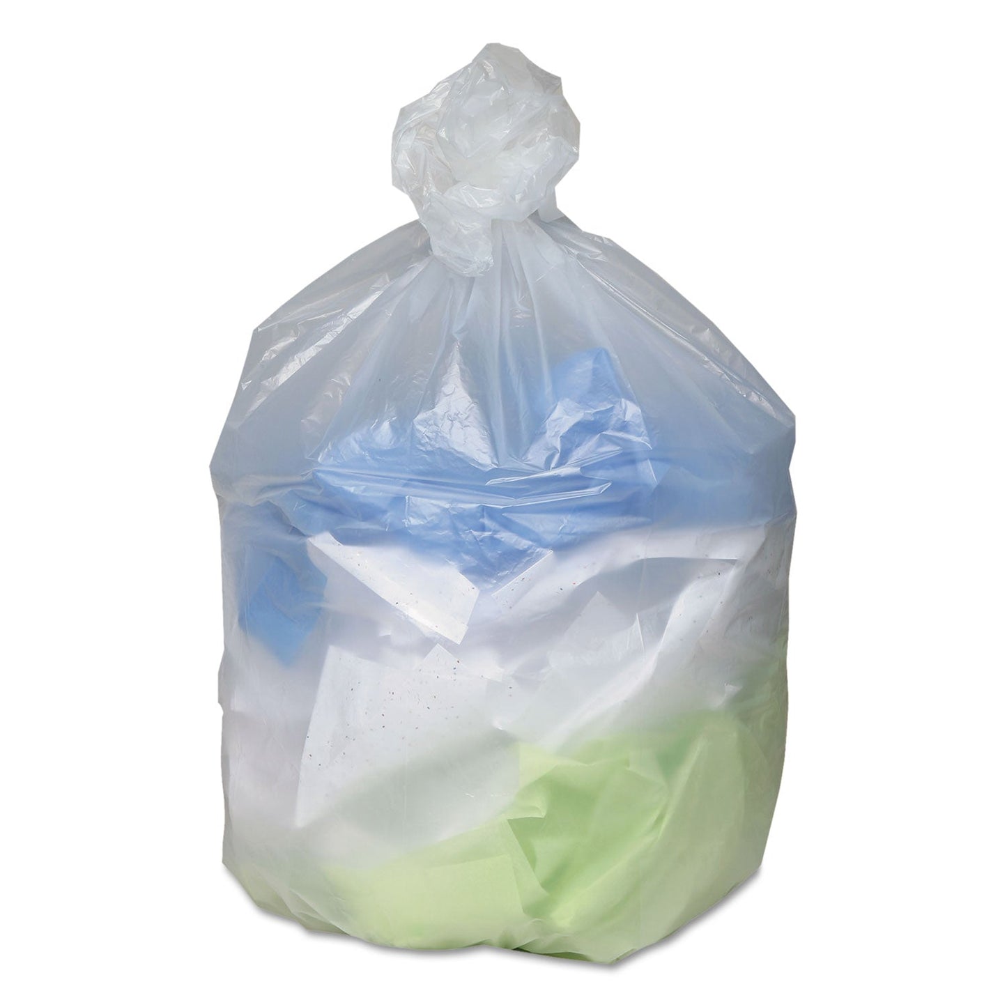 Ultra Plus Can Liners, 10 gal, 8 microns, 24" x 24", Natural, 1,000/Carton