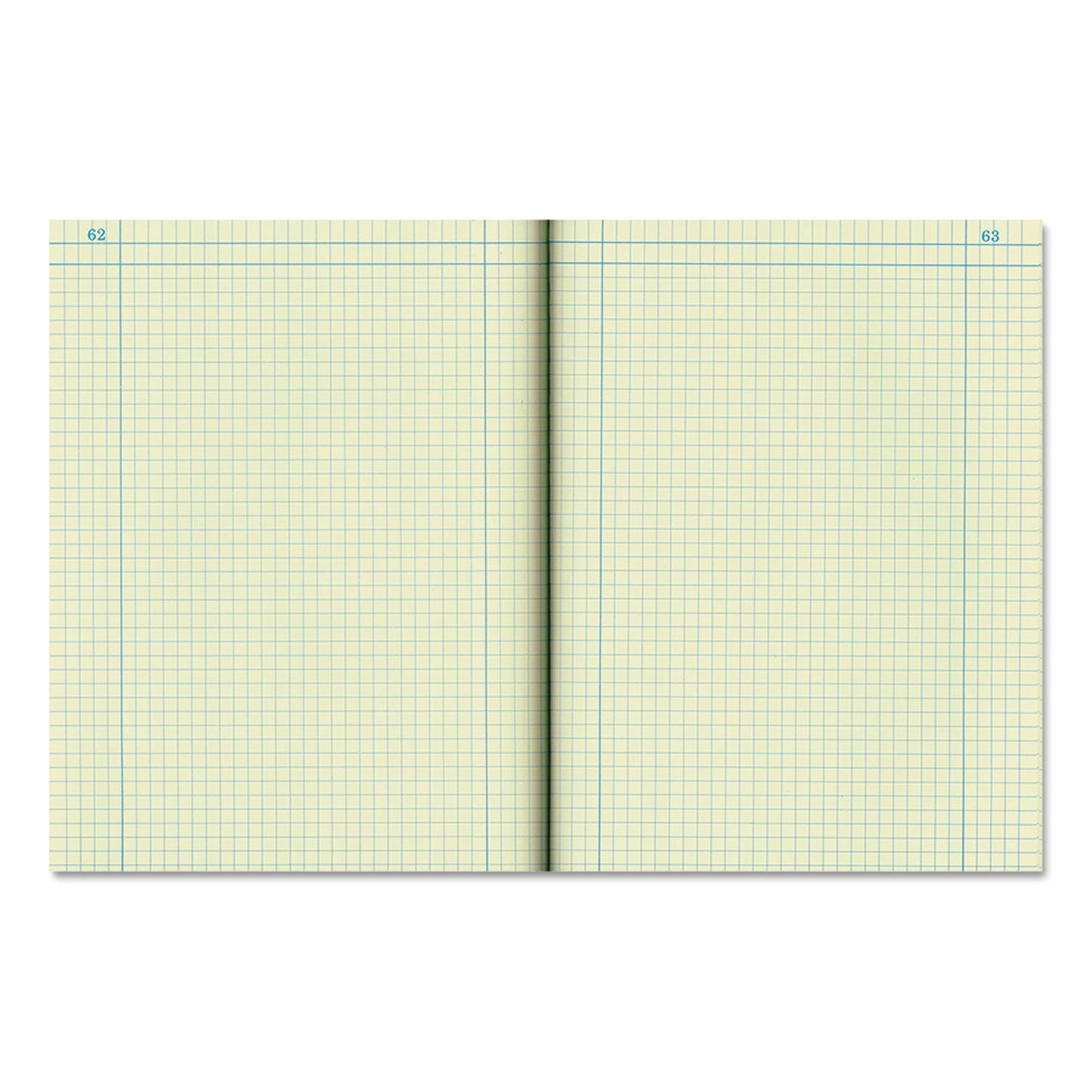 National Computation Notebook, Quadrille Rule, Brown Cover, 11.75 x 9.25, 75 Sheets