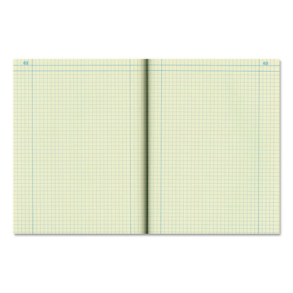 National Computation Notebook, Quadrille Rule, Brown Cover, 11.75 x 9.25, 75 Sheets