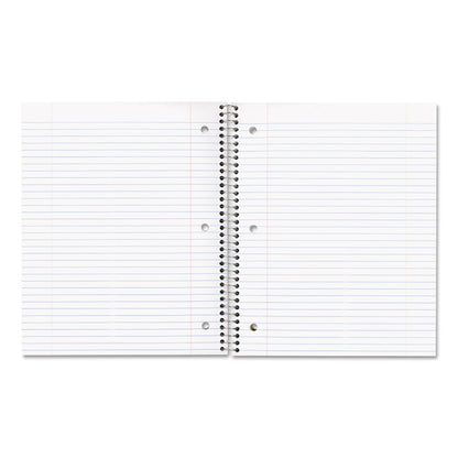 National 1-Subject Wirebound Notebook, 3-Hole Punched, Medium/College Rule, Randomly Assorted Front Covers, 11 x 8.88, 80 Sheets