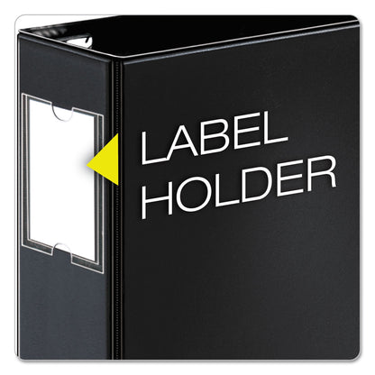 Cardinal Premier Easy Open 11 x 17 Locking Slant-D Ring Binder, 3 Rings, 1.5" Capacity, 11 x 17, Black