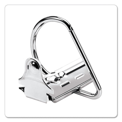 Cardinal ExpressLoad ClearVue Locking D-Ring Binder, 3 Rings, 1.5" Capacity, 11 x 8.5, White