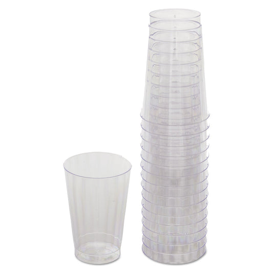 WNA Classicware Tumblers, 12 oz, Plastic, Clear, 16/Pack