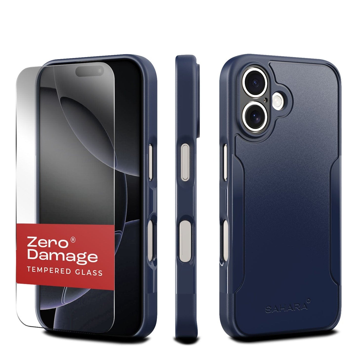 iPhone 16 Rugged Case & Screen Protector Kit - MagSafe | Classic Series