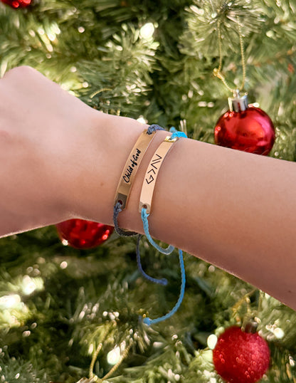 Blue Highs and Lows Bracelet
