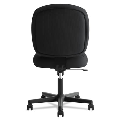 HON VL210 Low-Back Task Chair, Supports Up to 250 lb, 17" to 20.5" Seat Height, Black