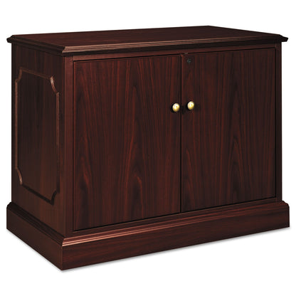 HON 94000 Series Storage Cabinet, 37-1/2w x 20-1/2d x 29-1/2h, Mahogany