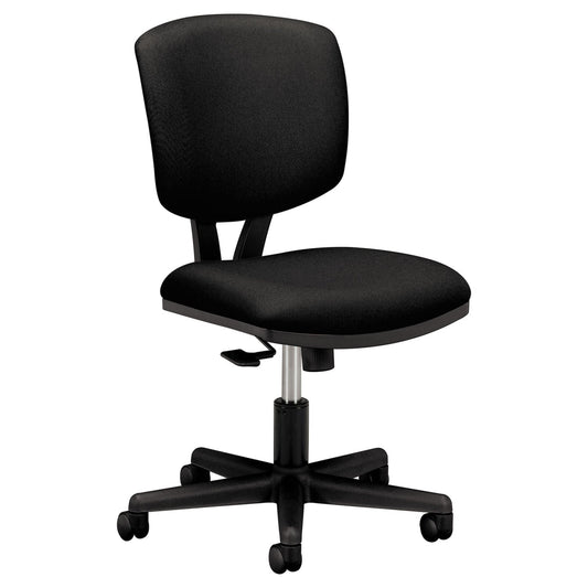 HON Volt Series Task Chair with Synchro-Tilt, Supports Up to 250 lb, 18" to 22.25" Seat Height, Black