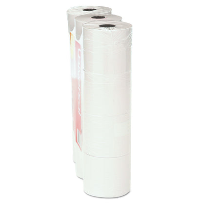 Universal Impact and Inkjet Print Bond Paper Rolls, 0.5" Core, 2.25" x 130 ft, White, 12/Pack