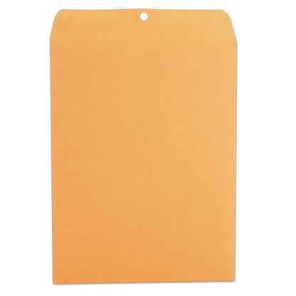Universal Kraft Clasp Envelope, #93, Square Flap, Clasp/Gummed Closure, 9.5 x 12.5, Brown Kraft, 100/Box