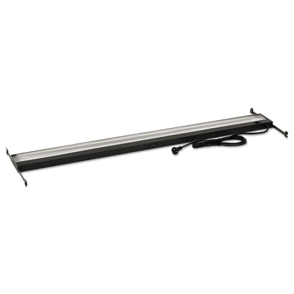 HON Task Light For Stack-On Storage Unit, 46.5"w x 3.69"d x 1.13"h, Black