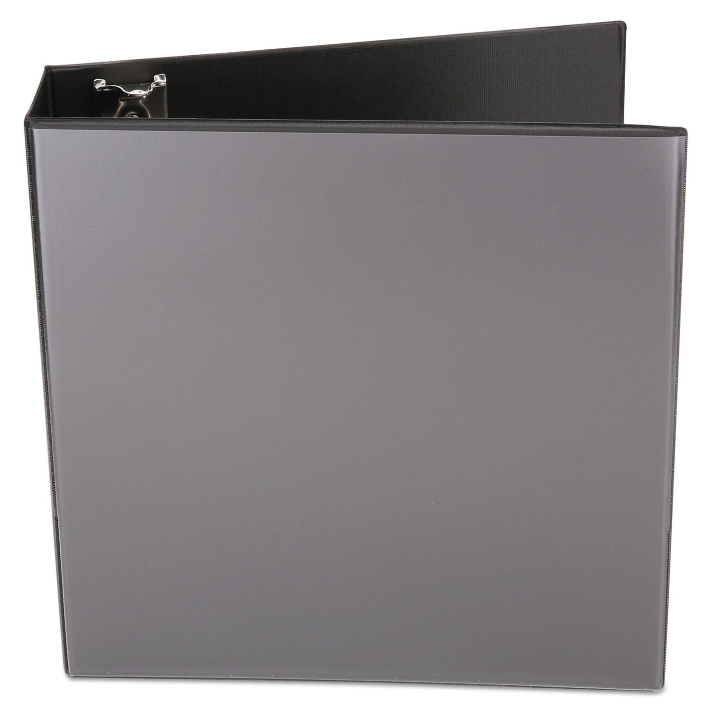 Universal Economy Round Ring View Binder, 3 Rings, 3" Capacity, 11 x 8.5, Black