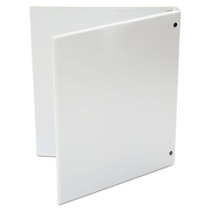 Universal Economy Round Ring View Binder, 3 Rings, 0.5" Capacity, 11 x 8.5, White