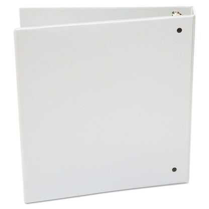 Universal Economy Round Ring View Binder, 3 Rings, 1.5" Capacity, 11 x 8.5, White