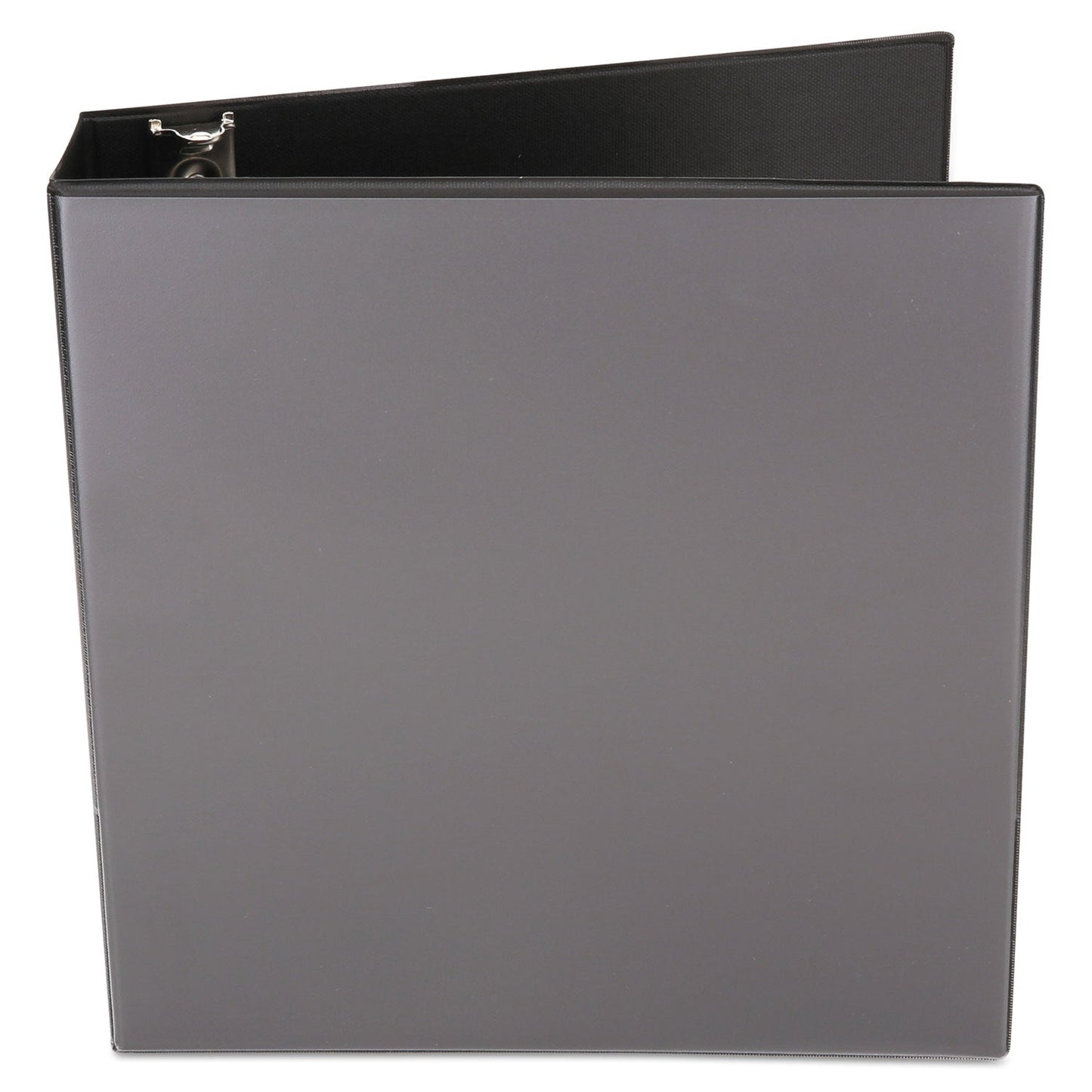 Universal Economy Round Ring View Binder, 3 Rings, 2" Capacity, 11 x 8.5, Black