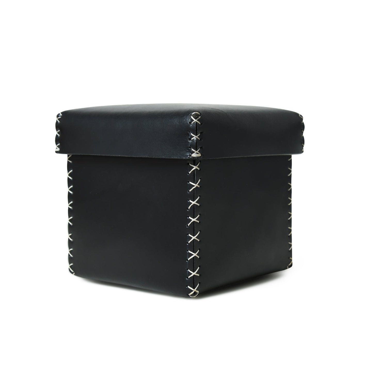 Multi Utility Leather Storage Box