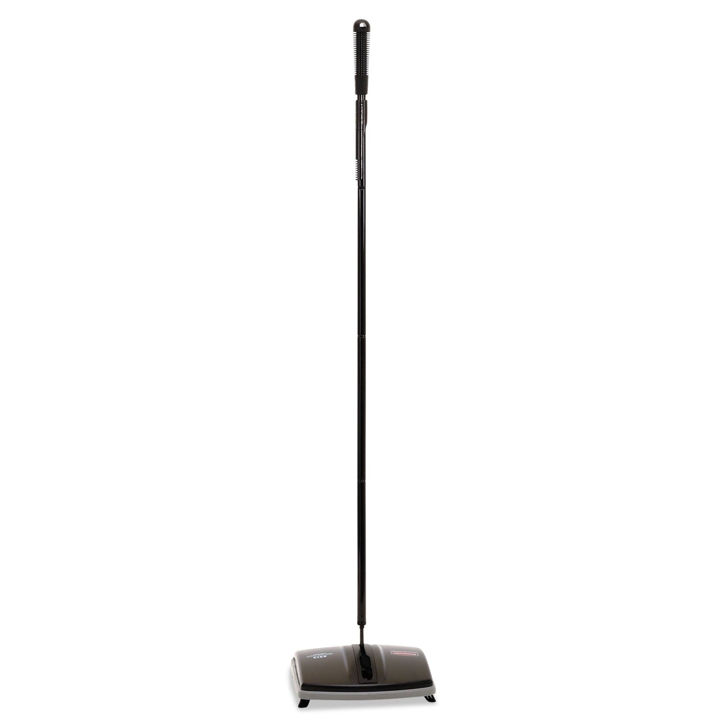 Rubbermaid Floor and Carpet Sweeper, 44" Handle, Black/Gray