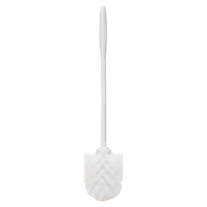 Rubbermaid Toilet Bowl Brush, 10" Handle, White
