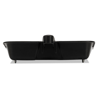 Rubbermaid Heavy-Duty Dustpan, 8.25 x 12.25 , Polypropylene, Charcoal