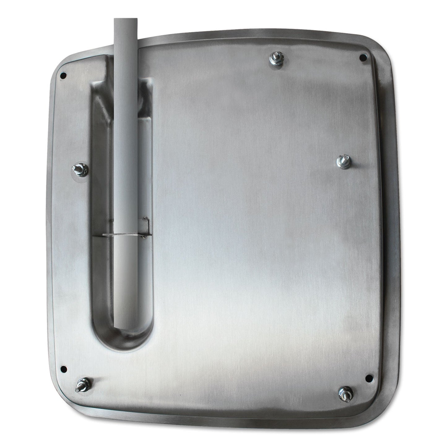 WORLD DRYER VERDEdri Hand Dryer Top Entry Adapter Kit, 1.25 x 14.38 x 13.5, Stainless