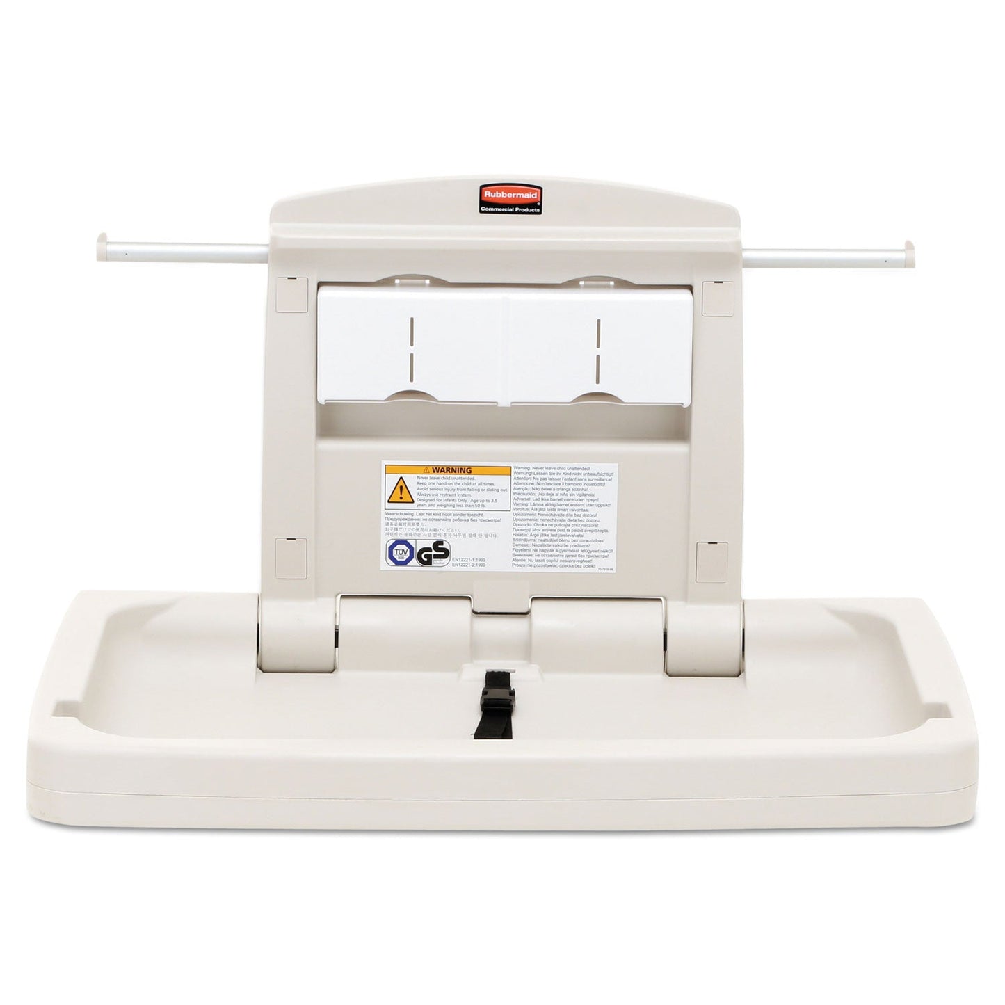 Rubbermaid Sturdy Station 2 Baby Changing Table, 33.5 x 21.5, Platinum