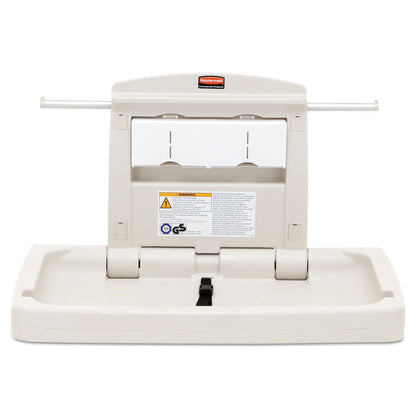 Rubbermaid Sturdy Station 2 Baby Changing Table, 33.5 x 21.5, Platinum