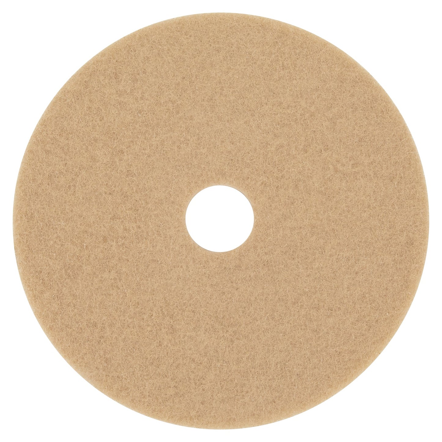 3M Ultra High-Speed Floor Burnishing Pads 3400, 20" Diameter, Tan, 5/Carton