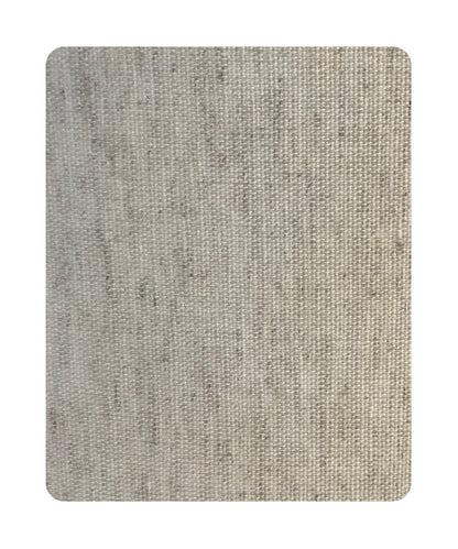 18"W x 10"H Textured Oatmeal Shallow Drum Lampshade