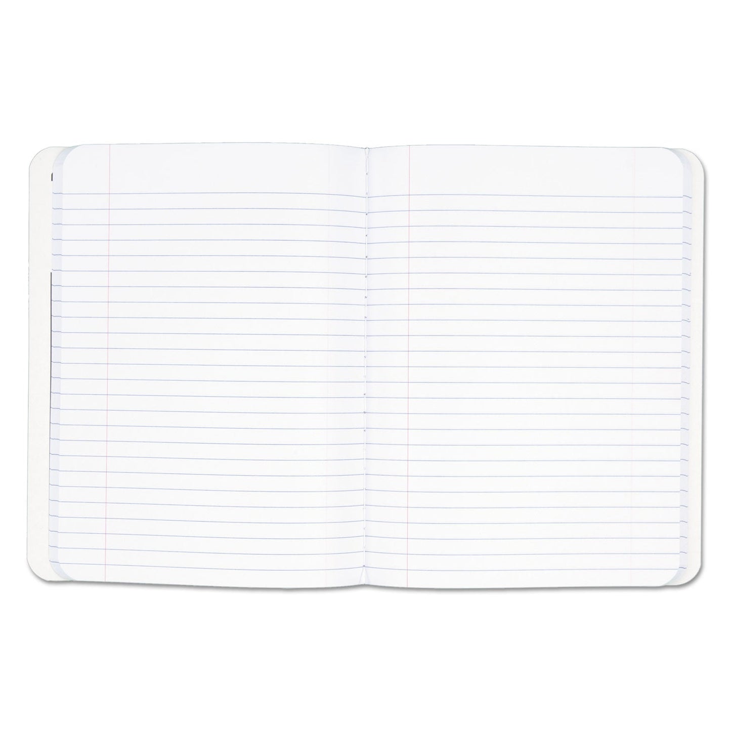 Mead Composition Book, Wide/Legal Rule, Black Cover, 9.75 x 7.5, 100 Sheets
