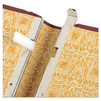 Wilson Jones Looseleaf Corporation Minute Book, 1 Subject, Unruled, Red/Gold Cover, 11 x 8.5, 250 Sheets