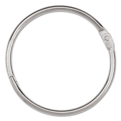 ACCO Metal Book Rings, 2" Diameter, 50/Box