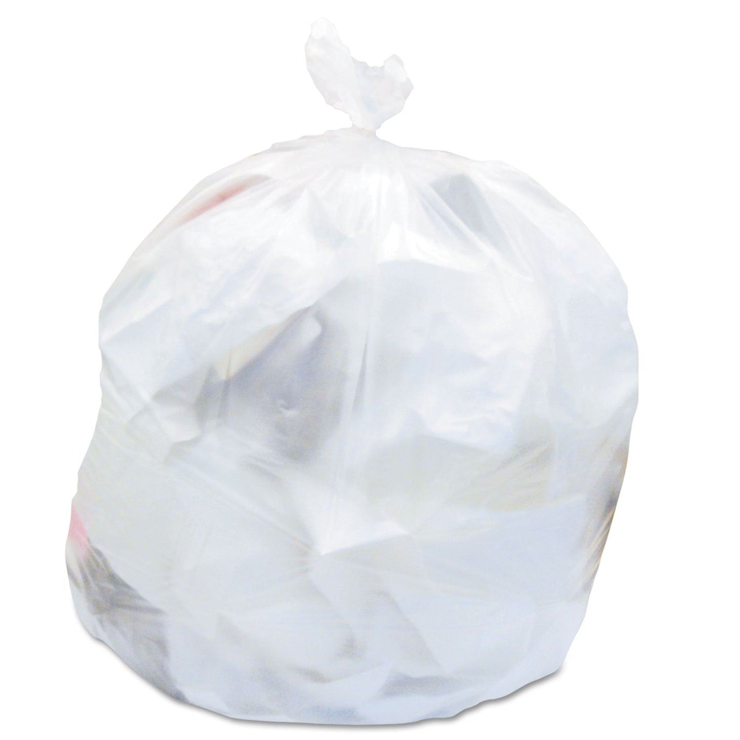 Heritage High-Density Waste Can Liners, 30 gal, 16 microns, 30" x 37", Natural, 500/Carton