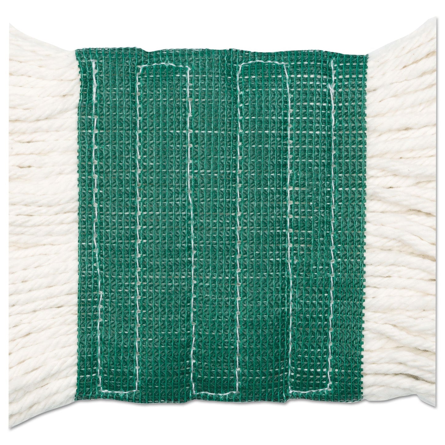Boardwalk Super Loop Wet Mop Head, Cotton/Synthetic Fiber, 5" Headband, Medium Size, White