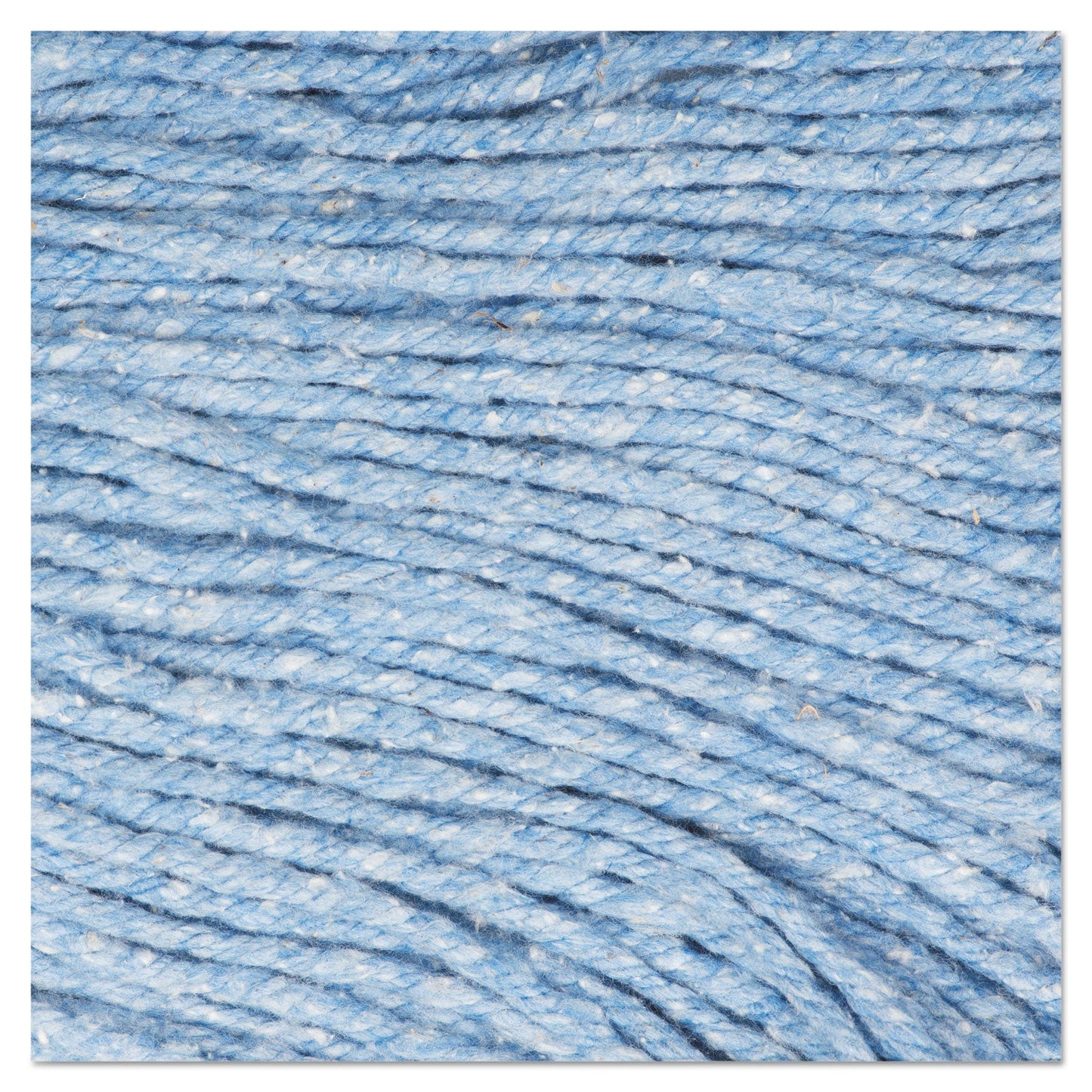 Boardwalk Super Loop Wet Mop Head, Cotton/Synthetic Fiber, 5" Headband, Medium Size, Blue