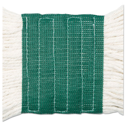 Boardwalk Super Loop Wet Mop Head, Cotton/Synthetic Fiber, 5" Headband, Medium Size, White, 12/Carton