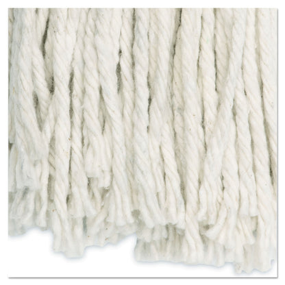 Boardwalk Cut-End Wet Mop Head, Cotton, No. 20, White