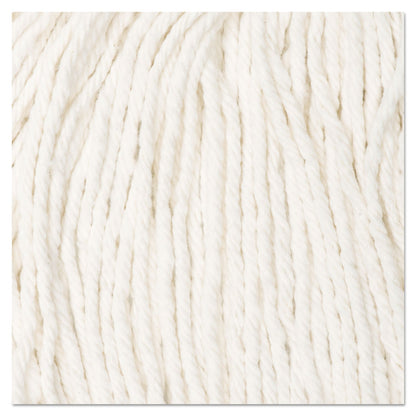 Boardwalk Cut-End Wet Mop Head, Cotton, No. 16 Size, White