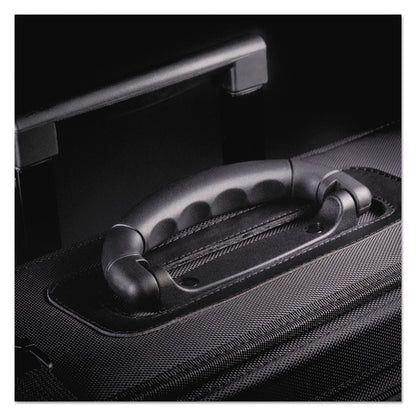 Solo Classic Rolling Catalog Case, Fits Devices Up to 17.3", Polyester, 18 x 7 x 14, Black